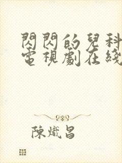 闪闪的儿科医生电视剧在线观看全集免费播放