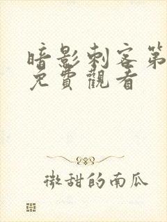 暗影刺客第七季免费观看