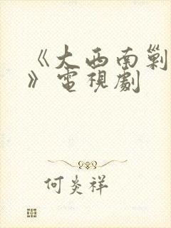 《大西南剿匪记》电视剧