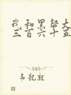 我和黑帮大佬的三百六十五天365