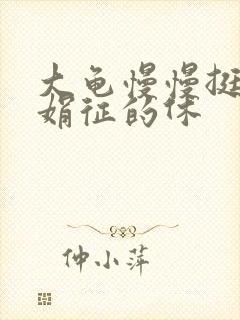 大龟慢慢挺进张娟征的休
