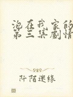 泡在我家的辣妹第三集剧情