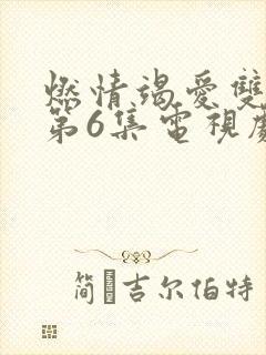 燃情竭爱双男主第6集电视剧在线观看