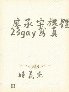 廖承宇裸体2023gay写真