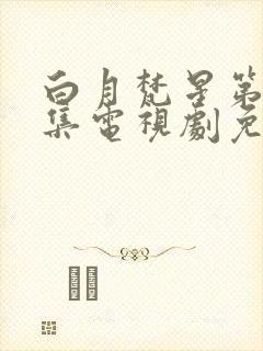 白月梵星第34集电视剧免费观看封面