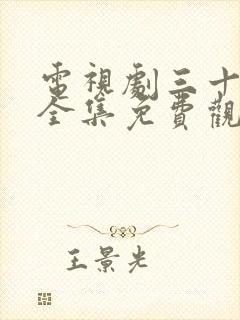 电视剧三十而嫁全集免费观看