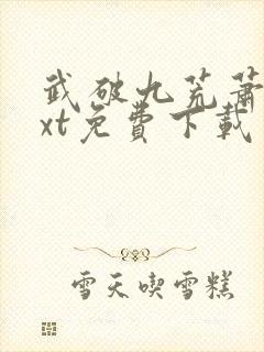 武破九荒萧叶txt免费下载