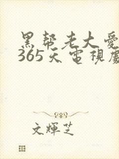 黑帮老大爱上我365天电视剧免费