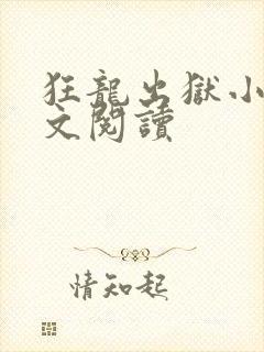 狂龙出狱小说全文阅读