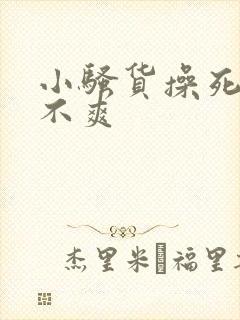 小骚货操死你爽不爽封面