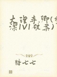 大理寺.卿(双洁1V1破案)