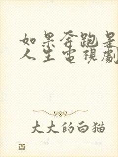 如果奔跑是我的人生电视剧分集剧情封面