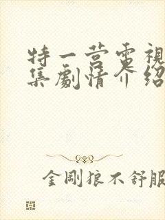 特一营电视剧全集剧情介绍