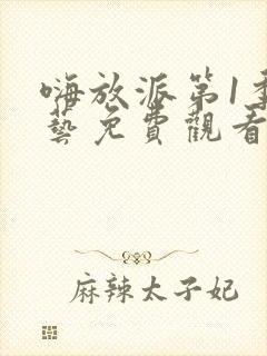 嗨放派第1季综艺免费观看全集