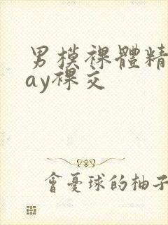男模裸体精光gay裸交