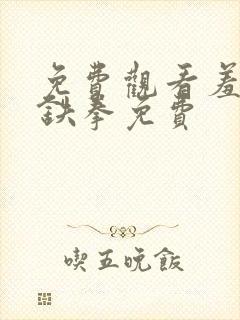 免费观看羞羞的铁拳免费