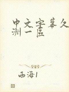 中文字幕久久亚洲一区封面