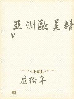 亚洲欧美精品av