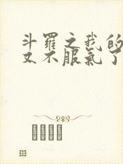 斗罗之我的系统又不服气了全本