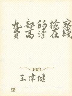 九部的检察官免费高清在线观看封面