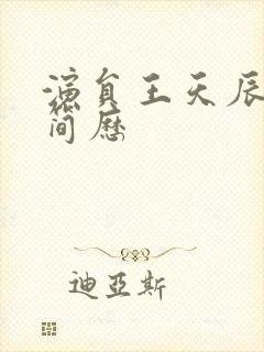 演员王天辰个人简历