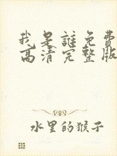 我是谁免费国语高清完整版封面