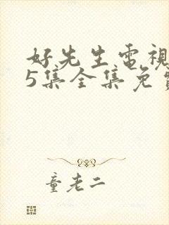 好先生电视剧45集全集免费观看