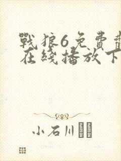战狼6免费观看在线播放下载高清版