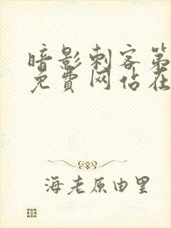 暗影刺客第五季免费网站在线观看