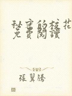 秘密的校花小说免费阅读
