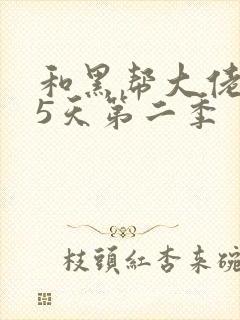 和黑帮大佬365天第二季