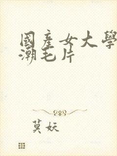 国产女大学生高潮毛片