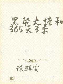 黑帮大佬和我的365天3季封面
