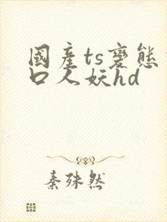 国产ts变态重口人妖hd