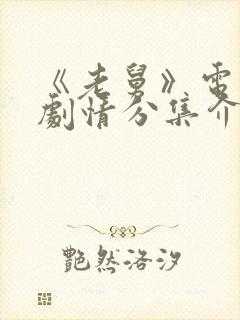 《老舅》电视剧剧情分集介绍