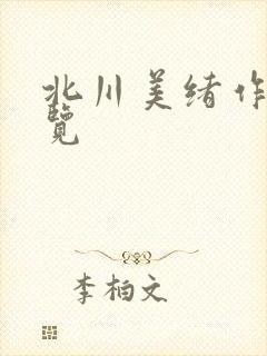 北川美绪作品一览
