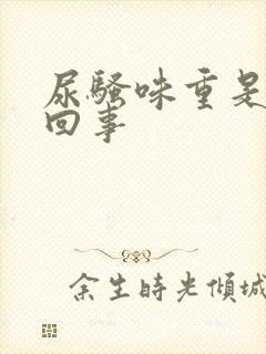 尿骚味重是怎么回事封面