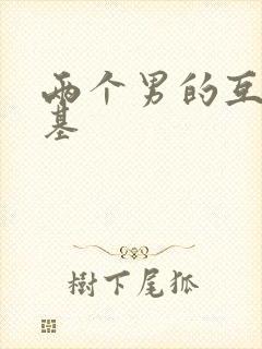 两个男的互相搞基