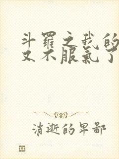 斗罗之我的系统又不服气了阅读全封面