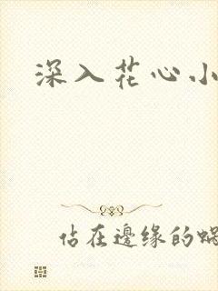 深入花心小说封面