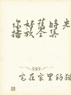 你好旧时光在线播放全集