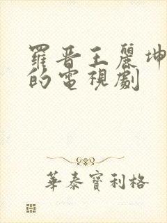罗晋王丽坤主演的电视剧