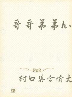 哥哥弟弟h小说