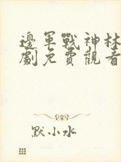 边军战神林洛短剧免费观看