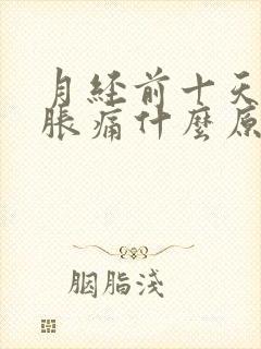 月经前十天乳房胀痛什么原因