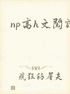 np高h文阅读