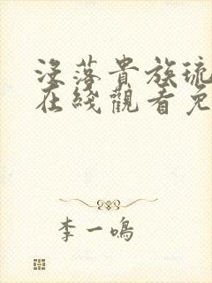 没落贵族琉璃川在线观看免费汉字封面