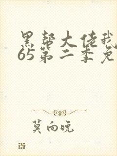 黑帮大佬我的365第二季免费观看封面