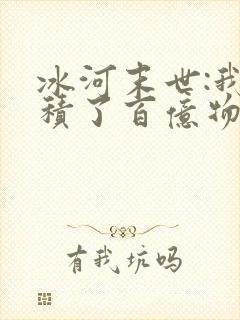 冰河末世:我囤积了百亿物资