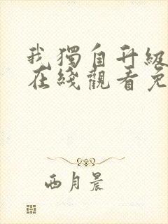 我独自升级漫画在线观看免费封面